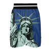 Statue Of Liberty American Print Boxing Shorts-grizzshop