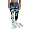 Statue Of Liberty American Print Men's Leggings-grizzshop