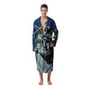 Statue Of Liberty American Print Men's Robe-grizzshop