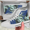 Statue Of Liberty American Print White High Top Shoes-grizzshop