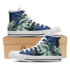 Statue Of Liberty American Print White High Top Shoes-grizzshop