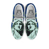 Statue Of Liberty American Print White Slip On Shoes-grizzshop