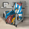 Statue Of Liberty USA Print Armchair Protector-grizzshop