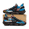 Statue Of Liberty USA Print Black Gym Shoes-grizzshop