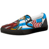 Statue Of Liberty USA Print Black Slip On Shoes-grizzshop