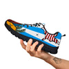 Statue Of Liberty USA Print Black Sneaker-grizzshop