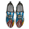 Statue Of Liberty USA Print Black Walking Shoes-grizzshop