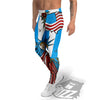 Statue Of Liberty USA Print Men's Leggings-grizzshop