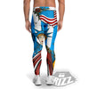 Statue Of Liberty USA Print Men's Leggings-grizzshop