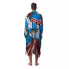 Statue Of Liberty USA Print Men's Robe-grizzshop