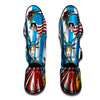 Statue Of Liberty USA Print Muay Thai Shin Guards-grizzshop