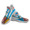 Statue Of Liberty USA Print White Athletic Shoes-grizzshop