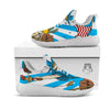 Statue Of Liberty USA Print White Athletic Shoes-grizzshop