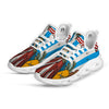 Statue Of Liberty USA Print White Running Shoes-grizzshop