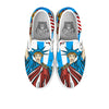 Statue Of Liberty USA Print White Slip On Shoes-grizzshop