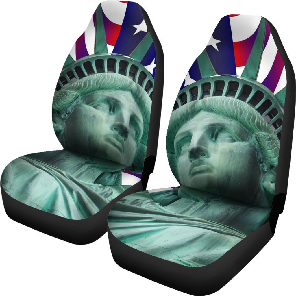 Statue of Liberty Universal Fit Car Seat Covers-grizzshop