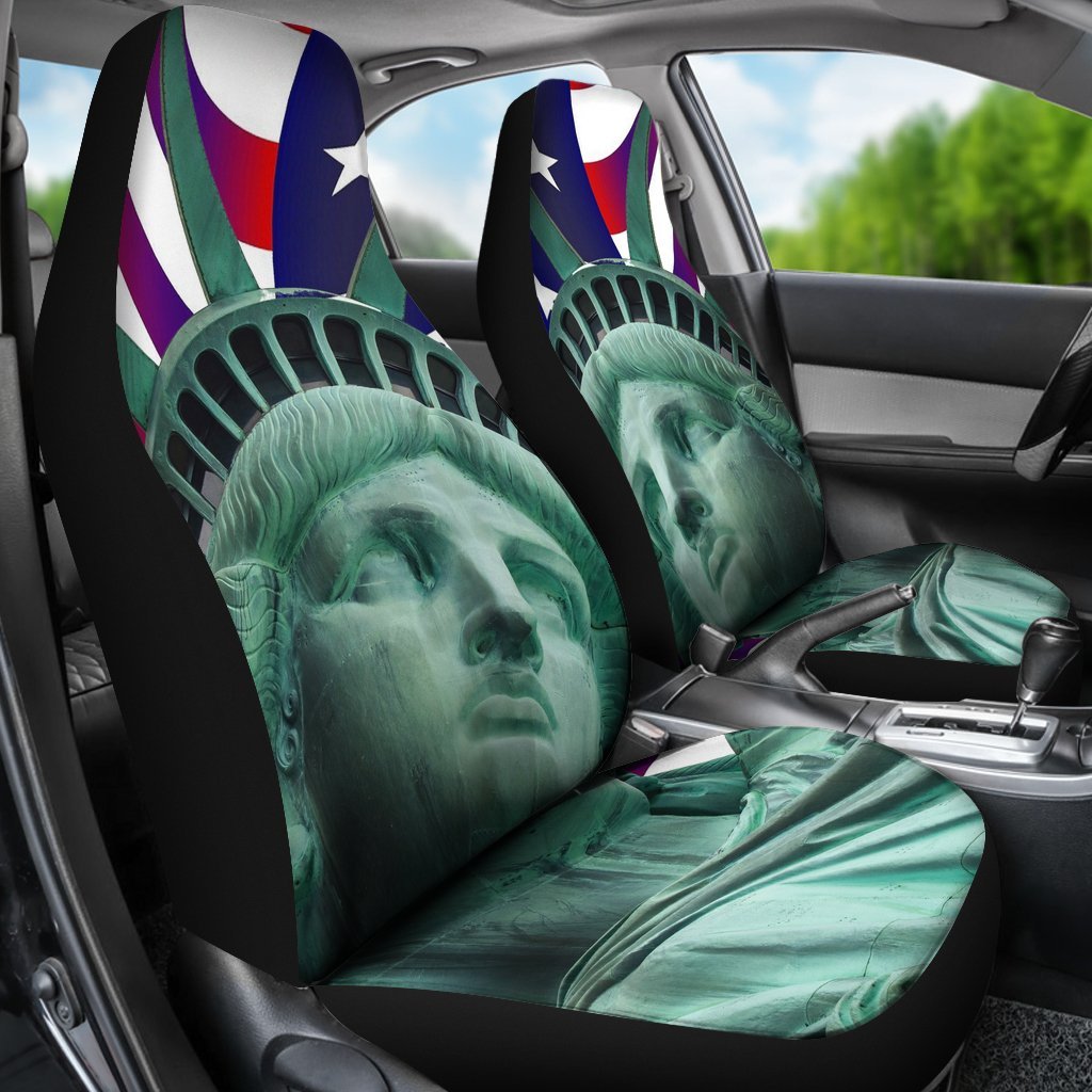 Statue of Liberty Universal Fit Car Seat Covers-grizzshop