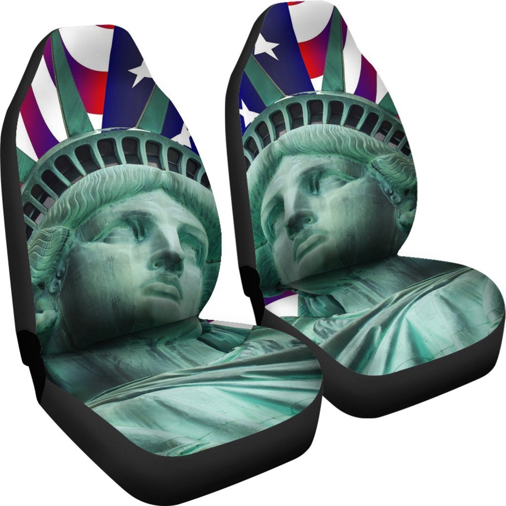 Statue of Liberty Universal Fit Car Seat Covers-grizzshop