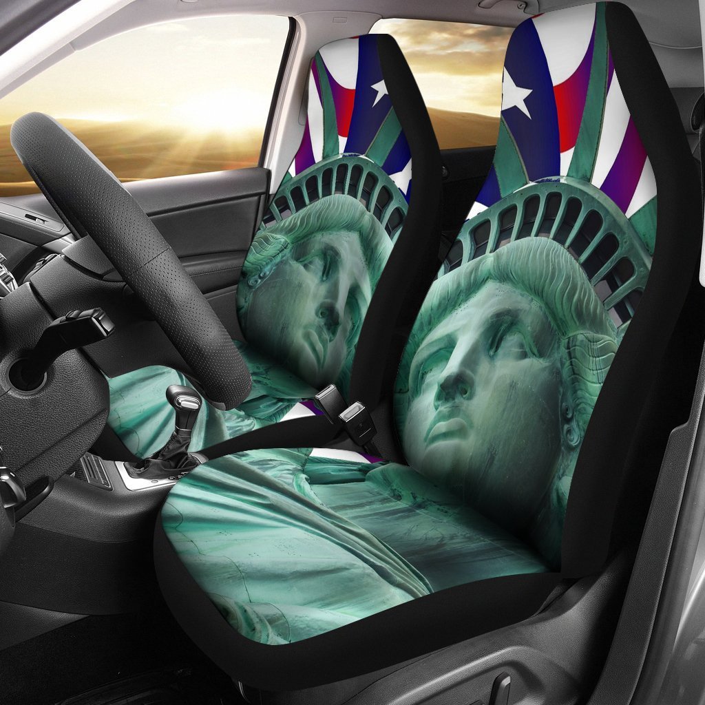 Statue of Liberty Universal Fit Car Seat Covers-grizzshop