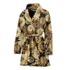 Load image into Gallery viewer, Steampunk Floral Pattern Print Women Long Robe-grizzshop