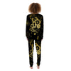 Steampunk Gears Metal Print Women's Pajamas-grizzshop