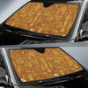 Steampunk Pattern Print Car Sun Shade-grizzshop