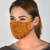 Steampunk Pattern Print Face Mask-grizzshop