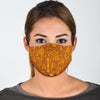 Steampunk Pattern Print Face Mask-grizzshop