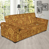 Steampunk Pattern Print Sofa Covers-grizzshop