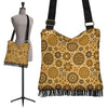 Steampunk Print Pattern Crossbody Bags-grizzshop