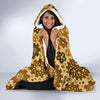 Steampunk Print Pattern Hooded Blanket-grizzshop