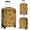 Steampunk Print Pattern Luggage Cover Protector-grizzshop