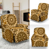 Steampunk Print Pattern Recliner Cover-grizzshop