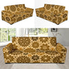 Steampunk Print Pattern Sofa Covers-grizzshop