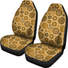 Steampunk Print Pattern Universal Fit Car Seat Cover-grizzshop