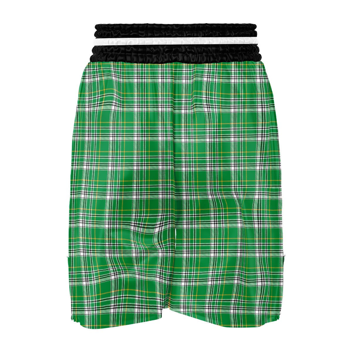 Stewart Plaid Saint Patrick's Day Print Pattern Boxing Shorts-grizzshop