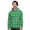 Stewart Plaid Saint Patrick's Day Print Pattern Men's Hoodie-grizzshop