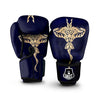 Stingray Spiritual Golden Print Boxing Gloves-grizzshop