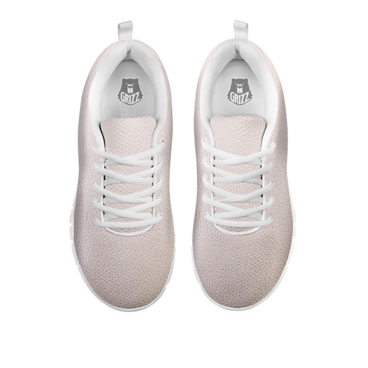 Stitching Baseball Print White Sneaker-grizzshop