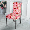 Strawberry Cake Pattern Print Chair Cover-grizzshop