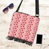 Strawberry Cake Pattern Print Crossbody Bags-grizzshop