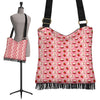 Strawberry Cake Pattern Print Crossbody Bags-grizzshop