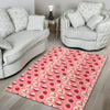 Strawberry Cake Pattern Print Floor Mat-grizzshop