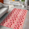 Strawberry Cake Pattern Print Floor Mat-grizzshop