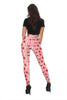 Strawberry Cake Pattern Print Women Leggings-grizzshop