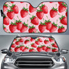 Strawberry Pattern Print Car Sun Shade-grizzshop