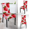 Strawberry Pattern Print Chair Cover-grizzshop