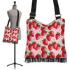 Strawberry Pattern Print Crossbody Bags-grizzshop