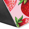 Strawberry Pattern Print Floor Mat-grizzshop