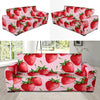 Strawberry Pattern Print Sofa Covers-grizzshop